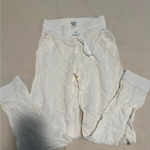 Sunday Best White Jogger Pants